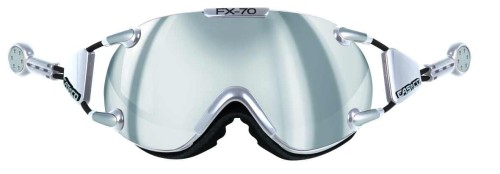 Gogle narciarskie CASCO FX-70 Carbonic chrome silver L
