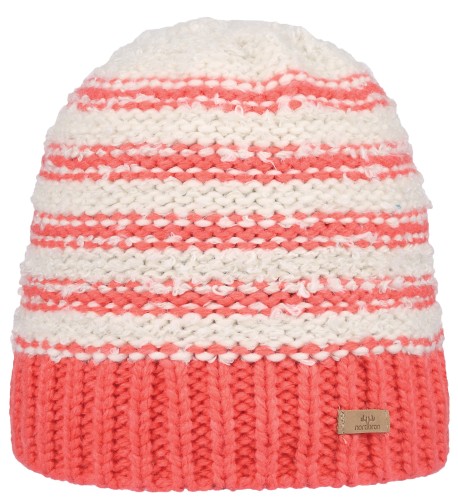Czapka dziecięca NORDBRON Dalie Beanie coral 53-55