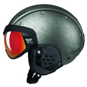 Kask narciarski CASCO SP-6 Visor VAUTRON silver/argentin M