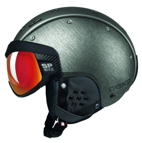 Kask narciarski CASCO SP-6 Visor VAUTRON silver/argentin M