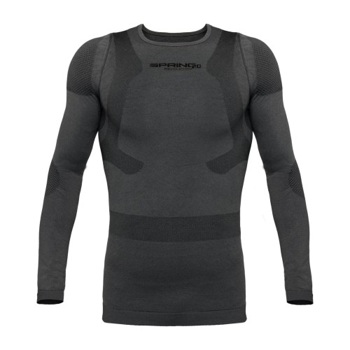 Bielizna termoaktywna koszulka SPRING REVOLUTION 53W antracite M (kompresja z merino wool)