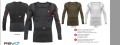 Bielizna termoaktywna koszulka SPRING REVOLUTION 53W militare XS (kompresja z merino wool)