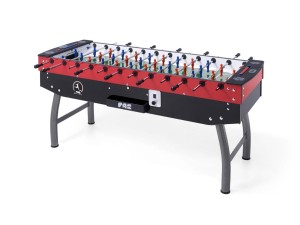 Piłkarzyki stół FAS Orobic 6 (graczy) przelotowe prowadnice black/red na żetony