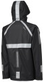Kurtka przeciwdeszczowa AGU Reflection Jacket black XS (odblaskowa)