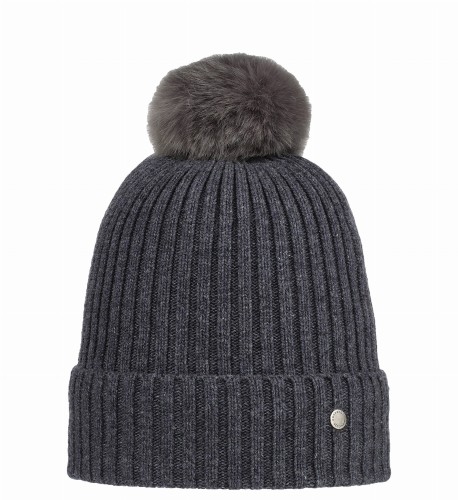 Czapka NORDBRON Jovia Beanie dark gray