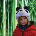 Nakładka na kask COOLCASC Animals Panda