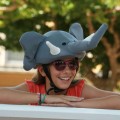 Nakładka na kask COOLCASC Animals Elephant