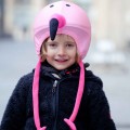 Nakładka na kask COOLCASC Animals Flamingo