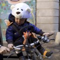 Nakładka na kask COOLCASC Animals Polar Bear