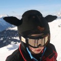 Nakładka na kask COOLCASC Animals Black Sheep