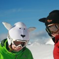 Nakładka na kask COOLCASC Animals White Sheep