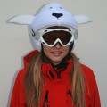 Nakładka na kask COOLCASC Animals White Sheep