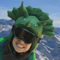 Nakładka na kask COOLCASC Animals Triceratops