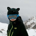 Nakładka na kask COOLCASC Animals Black Panther