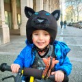 Nakładka na kask COOLCASC Animals Black Panther