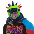 Nakładka na kask COOLCASC Show Time Neon Horns