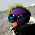 Nakładka na kask COOLCASC Show Time Green Mohican