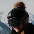 Nakładka na kask COOLCASC Exclusive Black Brown Pon-Pon