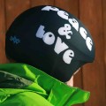 Nakładka na kask COOLCASC Cool Print Peace & Love