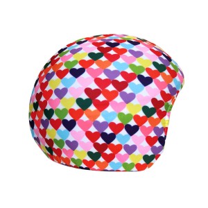 Nakładka na kask COOLCASC Cool Print Colour Hearts