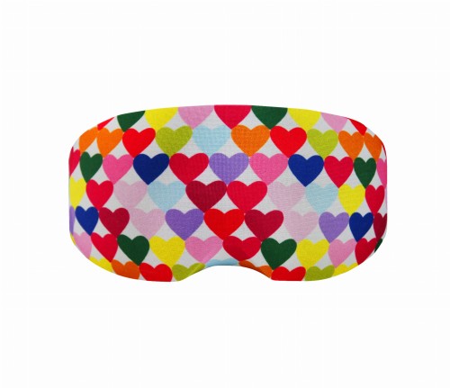 Nakładka na gogle COOLCASC Coolmasc Hearts Colours