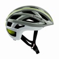 Kask rowerowy CASCO Cuda 2 Strada grey-white neon shiny M
