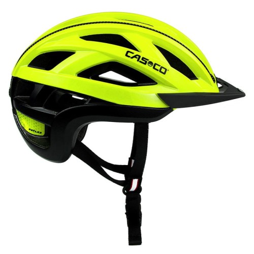 Kask rowerowy CASCO Cuda 2 neonyellow shiny M