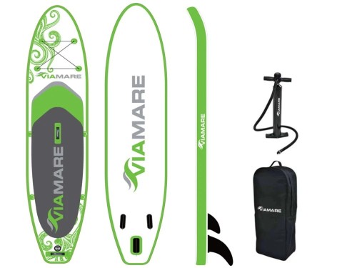 Deska SUP VIAMARE SUP Set 365 S Octopus green długość 365 cm wyporność 190  