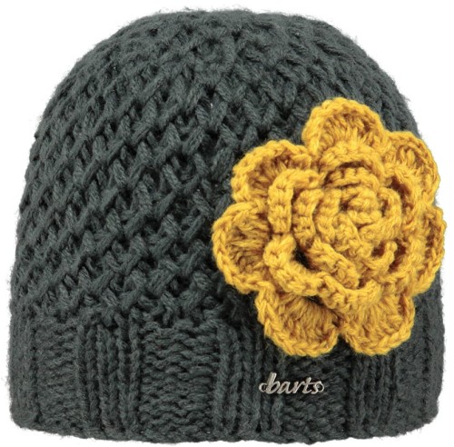 Czapka dziecięca BARTS Rose Beanie charcoal 53