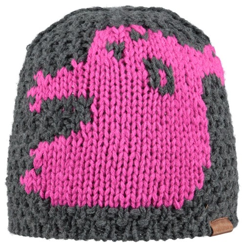 Czapka dziecięca BARTS Shapy Beanie dark heather 53