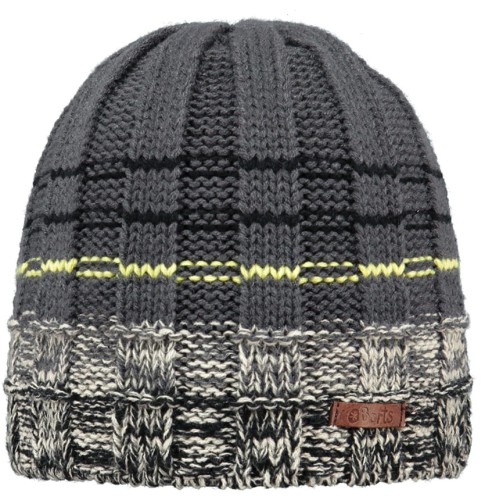 Czapka dziecięca BARTS Justin Beanie charcoalyellow 53