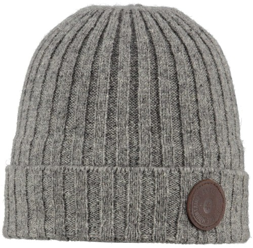 Czapka dziecięca BARTS Haakon Turnup Beanie heather grey 53 