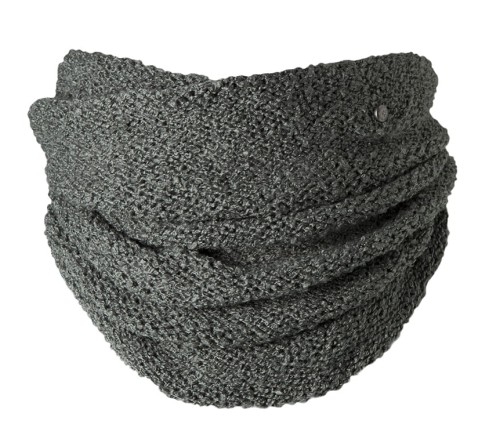 Szalik - komin BARTS Curly Col dark grey