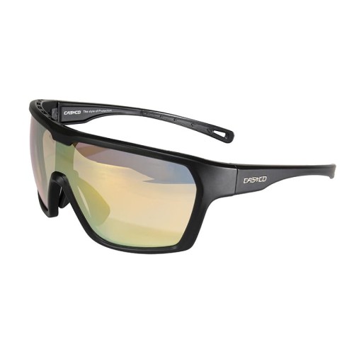 Okulary sportowe CASCO SX-24 Carbonic black gold mirror