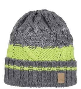 Czapka dziecięca NORDBRON Rapp Beanie dark gray 53-55