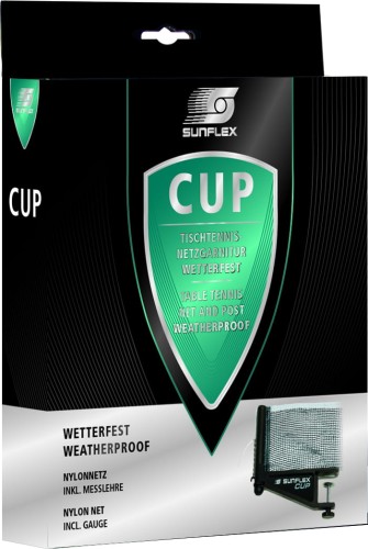 Siatka do tenisa stołowego z uchwytami SUNFLEX Cup 20257