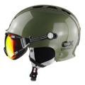 Kask narciarski CASCO CX-3 Icecube olive  M