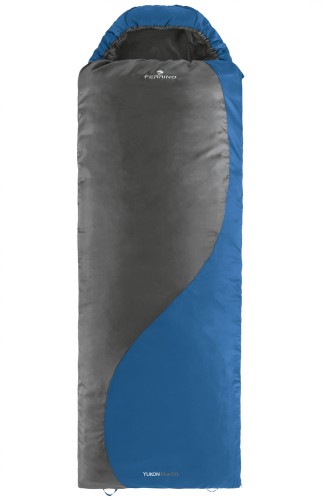 Śpiwór syntetyczny FERRINO Yukon Plus Maxi SQ blue 1950 g +20/-7 oC