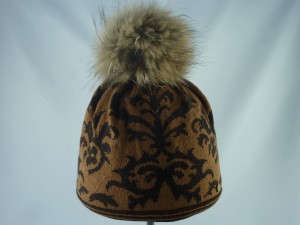 Czapka CAPO 141-616 Beanie brown