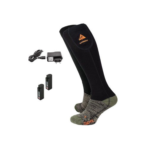 Podgrzewane skarpetki AJ27 ALPENHEAT FireWoolSocks L