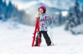 Narty  SNOWFLAKE Baby Ski 90cm blue 