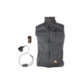 Podgrzewana kamizelka AJ34 ALPENHEAT FirePerformance XL fleece gray