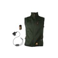 Podgrzewana kamizelka AJ34 ALPENHEAT FirePerformance fleece green