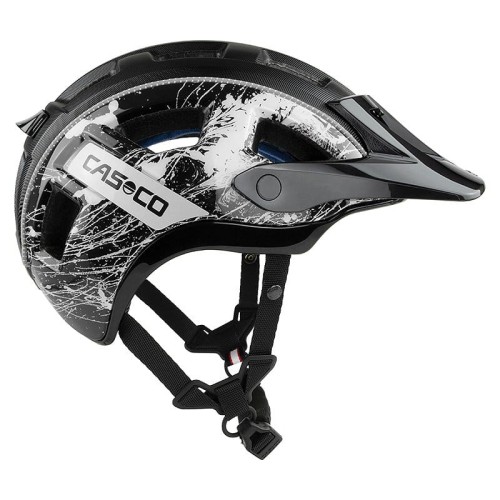 Kask rowerowy CASCO MTBE 2 splatter silver M 