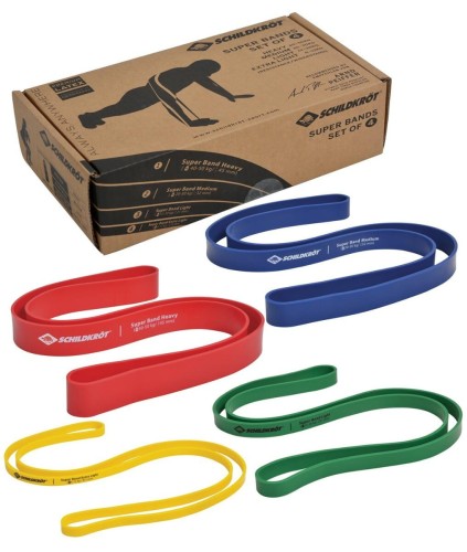 Zestaw taśm do rozciągania SCHILDKRÖT Super Bands Set of 4