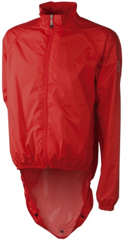 Kurtka przeciwdeszczowa rowerowa AGU Secco Light red M