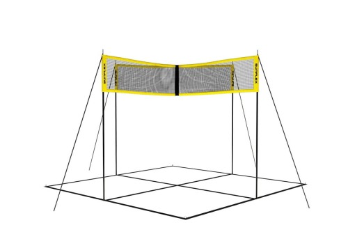 Siatka do siatkówki Funsport SUNFLEX X-Net z słupkami 73095