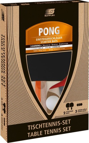 Zestaw do tenisa stołowego SUNFLEX Pong  20118