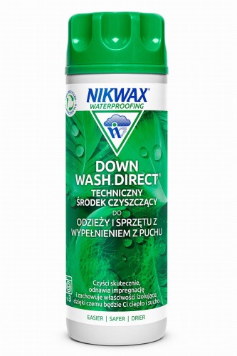 Płyn do prania ubrań i sprzętu wypełnionego puchem NIKWAX Down Wash Direct 300 ml