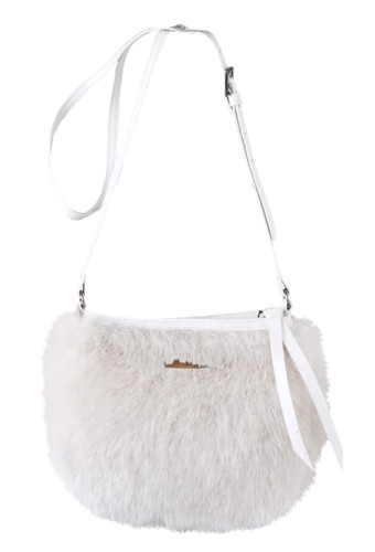 Torebka BARTS Small Fur Shoulder Bag white